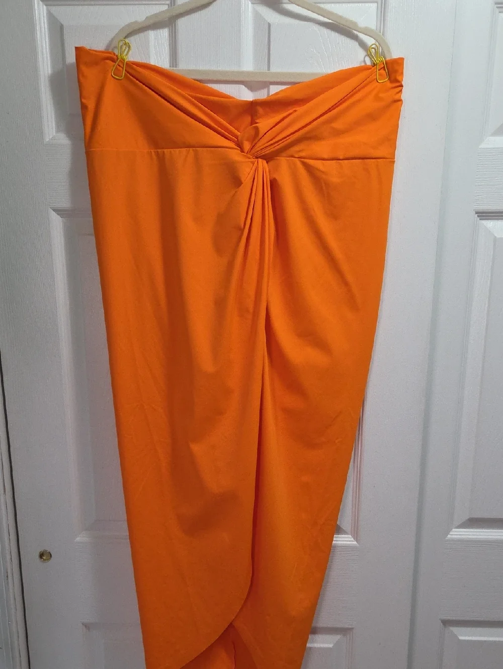SKIMS Swim Sarong Maxi Skirt